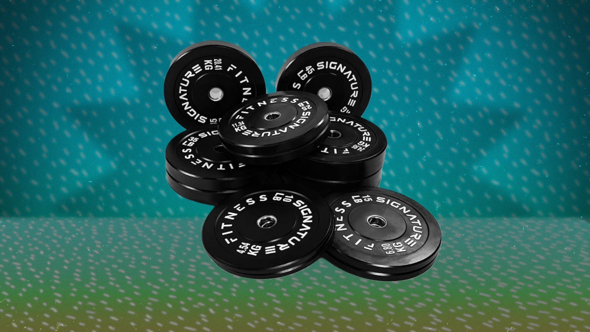 These Olympic Bumper Plates are $100 Off for Cyber Monday