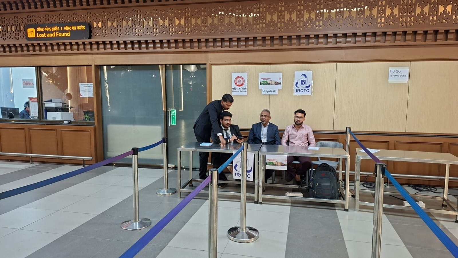 IndiGo cancels 20 flights at Ahmedabad airport today; Railways sets up help desk to assist stranded passengers