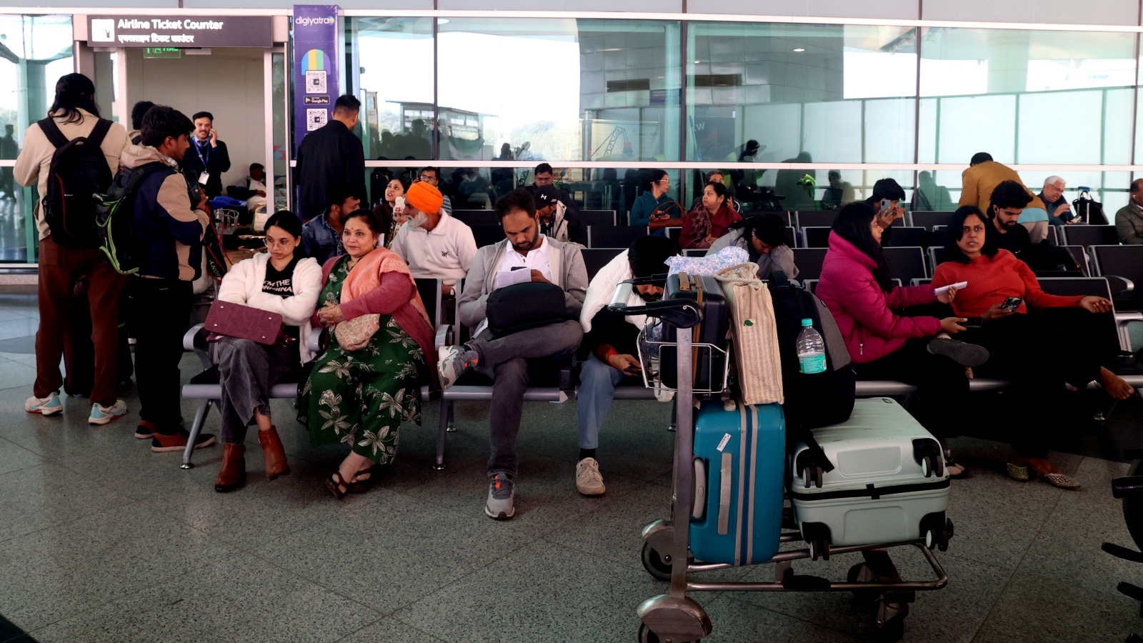 Fewer cancellations but chaos continues, fares still sky high on day 3 of IndiGo crisis