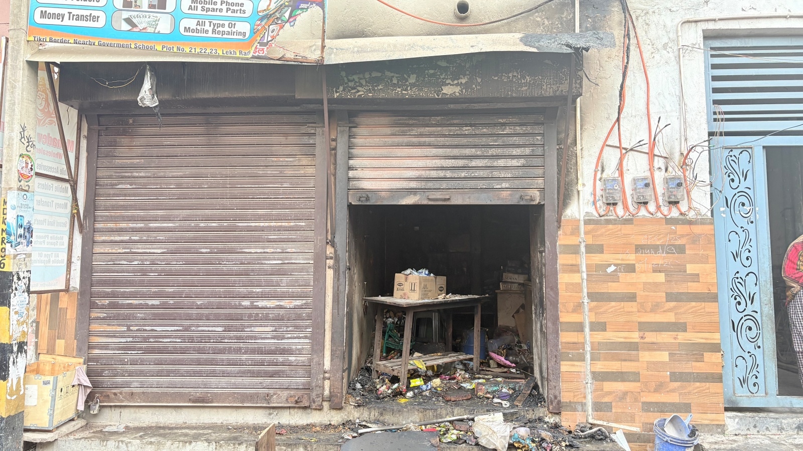 ‘God gave me responsibility, will take care of kids’: Kin of couple suffocated to death in Outer Delhi shop fire