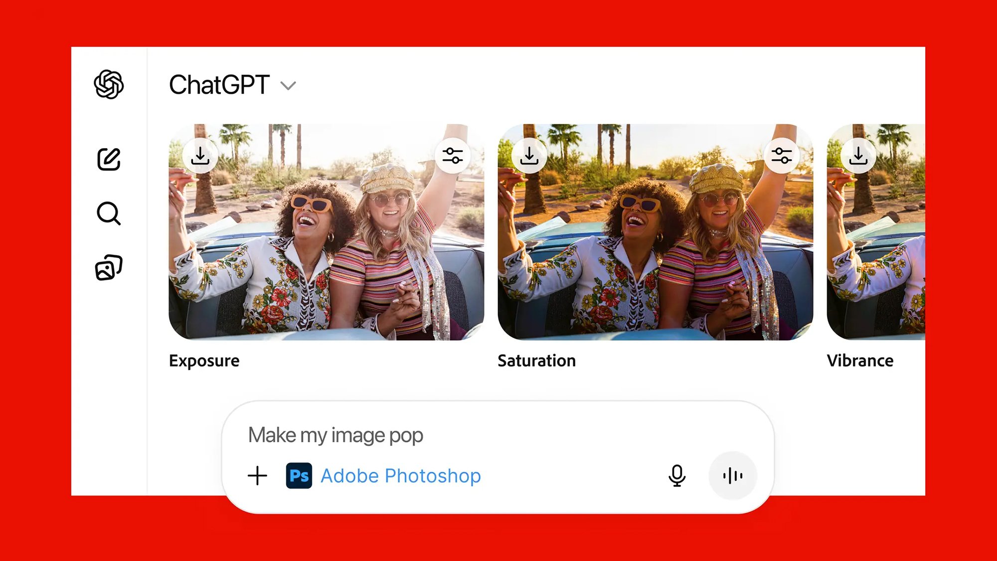 I Tried Photoshop in ChatGPT, and It Went Better Than I Expected
