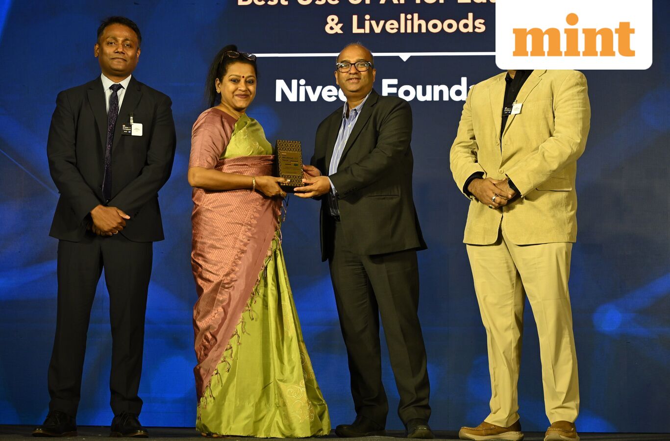 AI for Education: Niveda Foundation and Udhyam Learning Foundation win top place at All About AI Tech4Good Awards