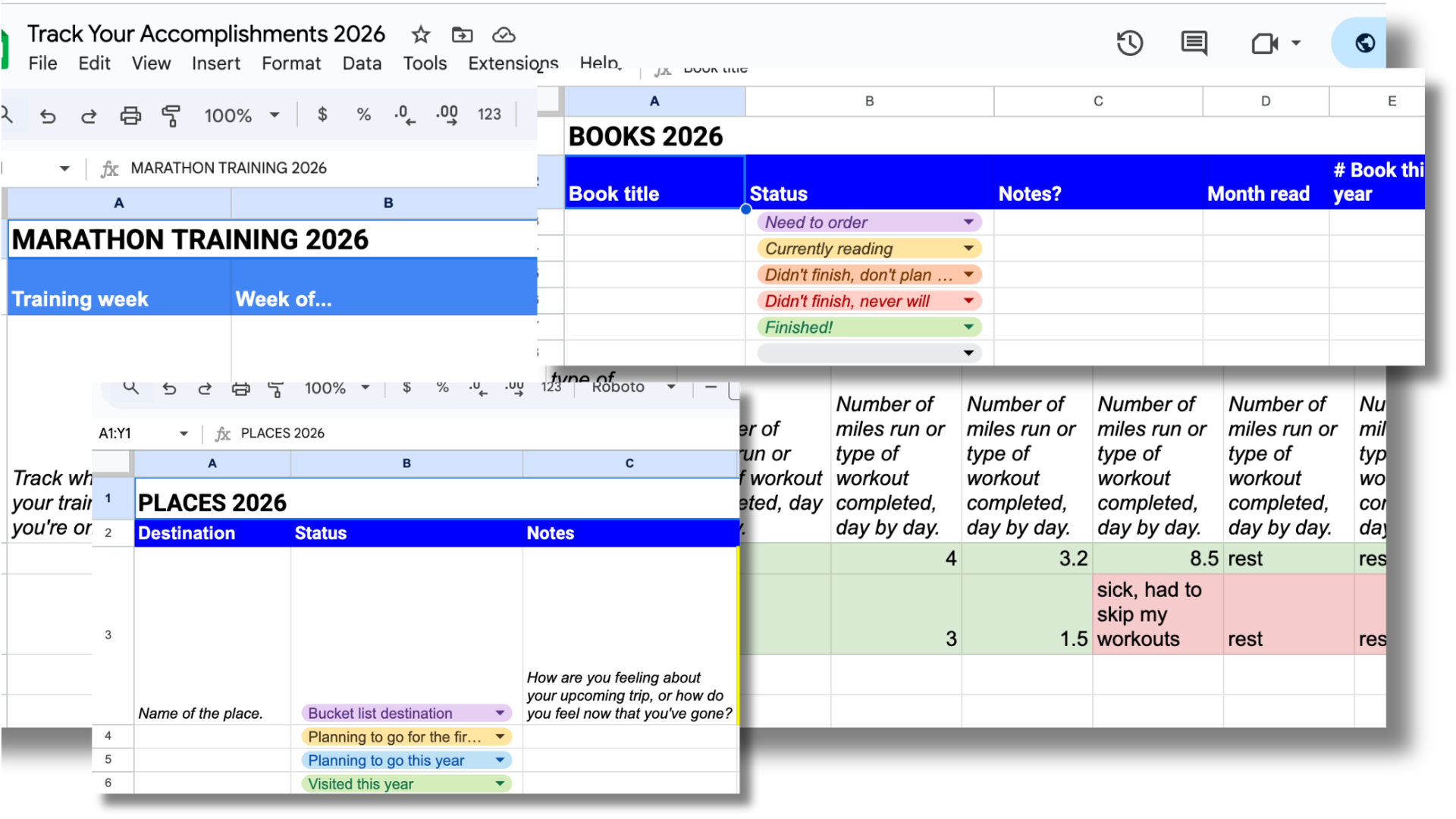 This Ridiculously Detailed Spreadsheet Has Helped Me Stick to My New Year’s Resolutions for Five Years