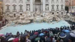 Tourists to face €2 fee to get near Rome's Trevi Fountain